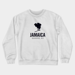 Jamaica, Queens - New York (black) Crewneck Sweatshirt